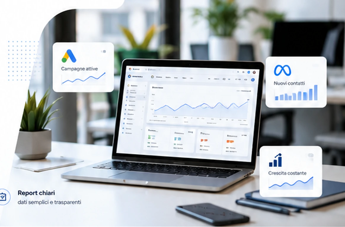 Illustrazione del servizio Google Ads